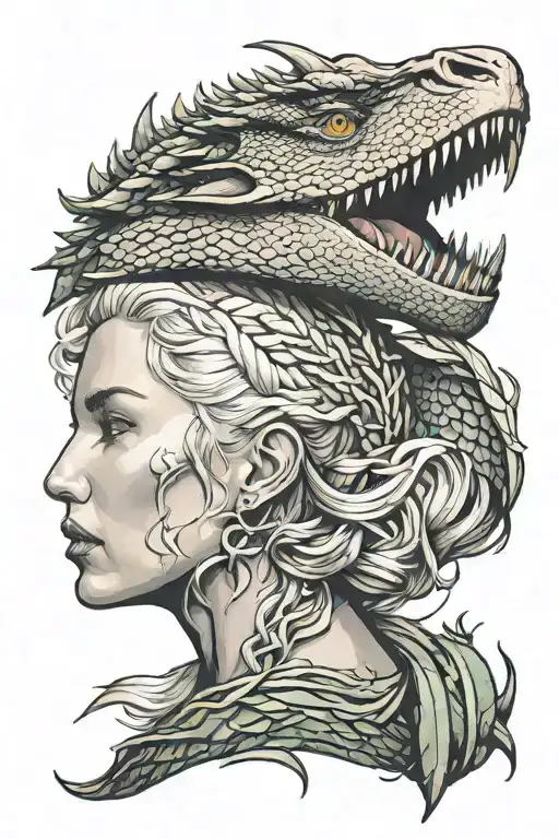Mother Of Dragons Head
