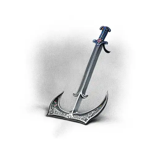 A Sword On The Ground