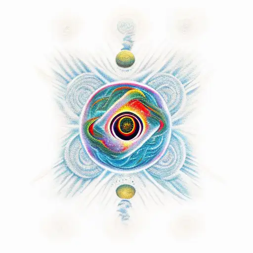 Hollow Sun With Fire Trail