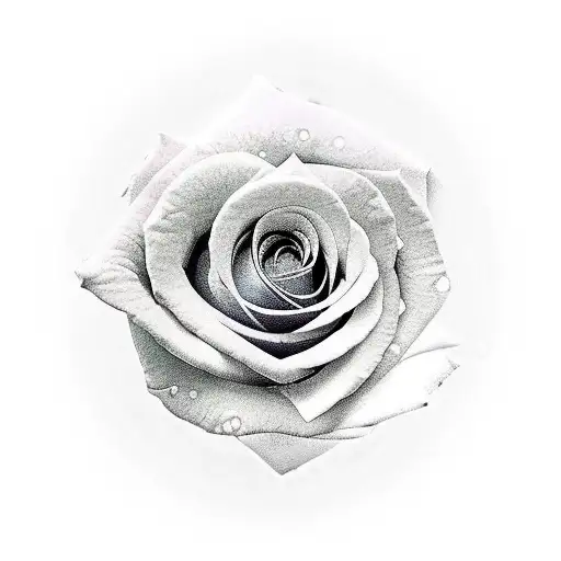 Rose With Stem Saying Sisters Together