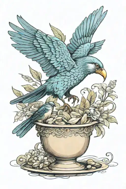 The Bird Of Hermes Is My Name Eating My Wings To Keep Me Tame