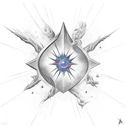 Chaos Star Chest To Sleeve