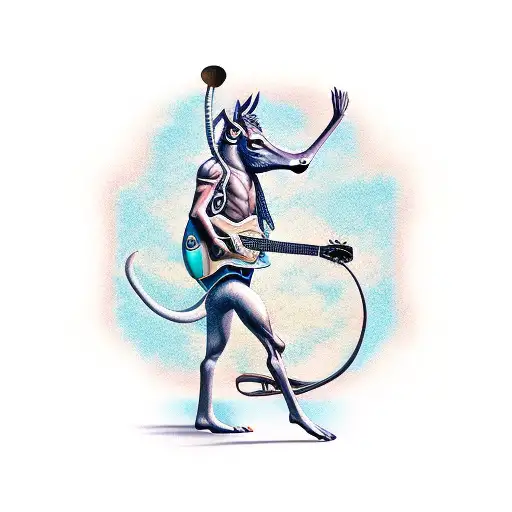 Centaur With A Guitar