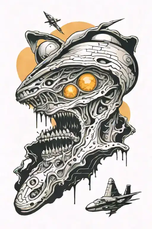 Alien Invasion Scene Inside