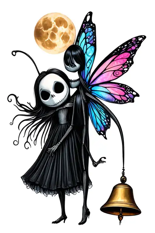 Jack Skellington And The Bell Fairy