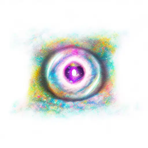 Galaxy Coming Out Of Human