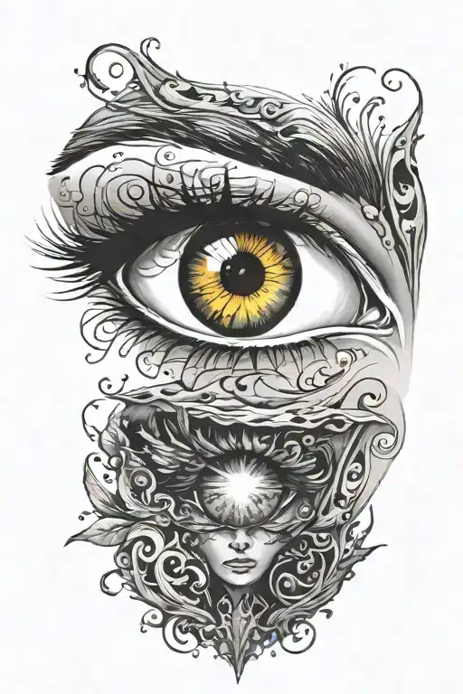 Darkness In The Light Eyes Looking