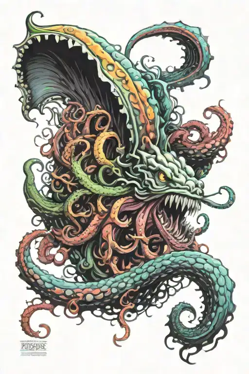 Colorful Attacking Kraken