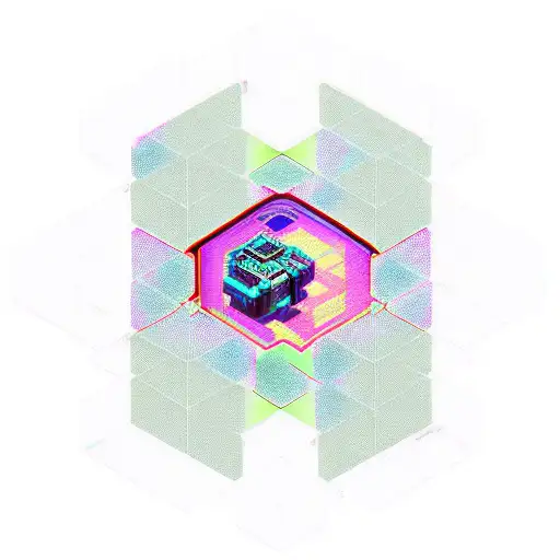 Cyberpunk Hexagon