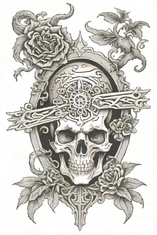 Cover Your Six Let God Handle The Rest Black And Grey