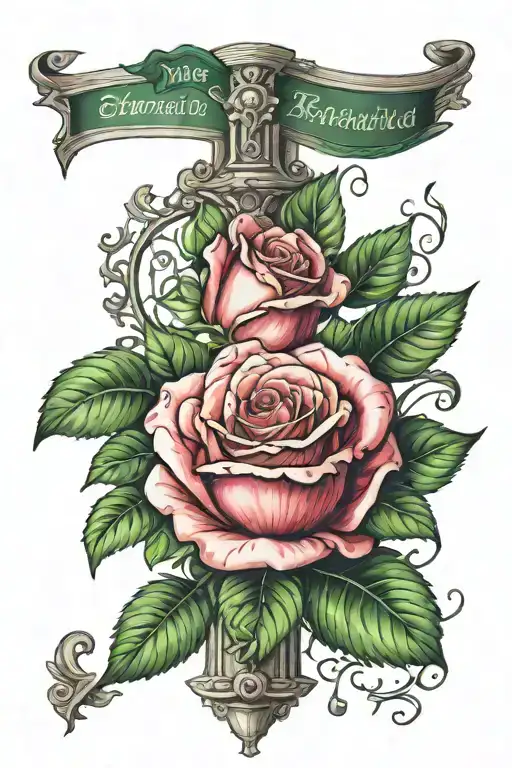 Rose With Emerald Tablet