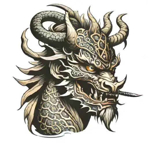 Dragon Head Samurai