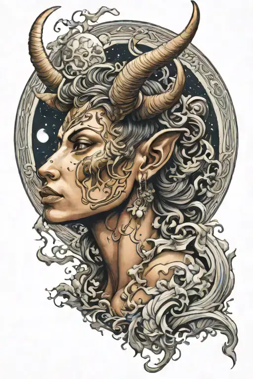 Taurus Bull Woman Full Moon