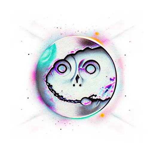 Moon Ice Cream Stick