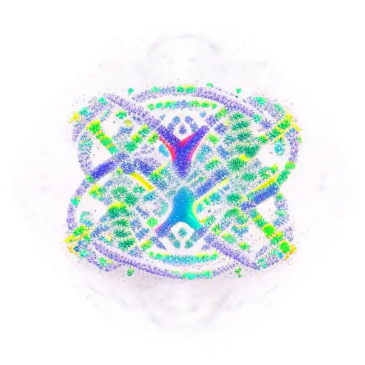 Dna Strands Breaking Apart