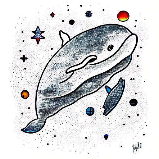 Whale And Planet