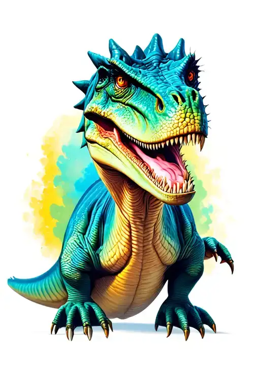 Dinosaur Tatto Design