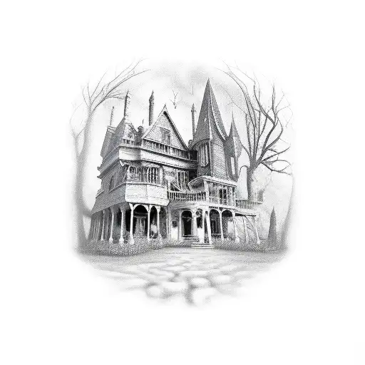Gothic Haunted House