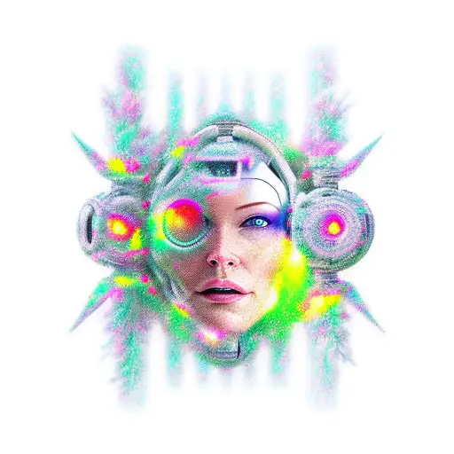 Mother Nature As A Futuristic Cyborg