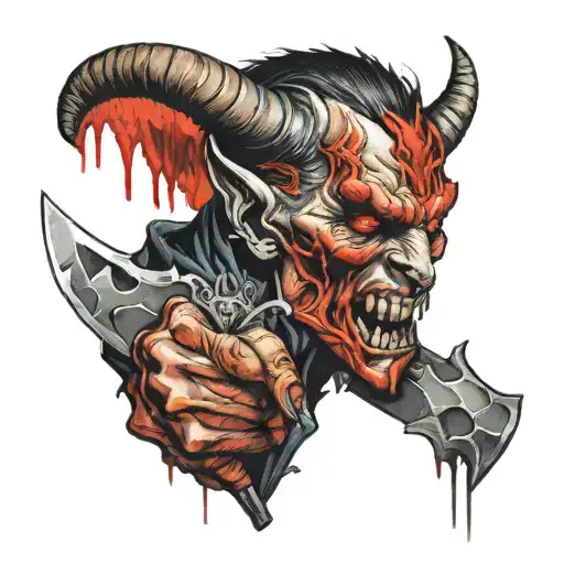 Demon With A Knife