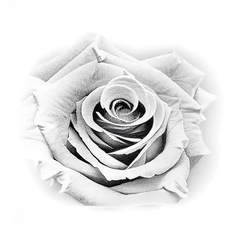 Cross With Rose And Mary