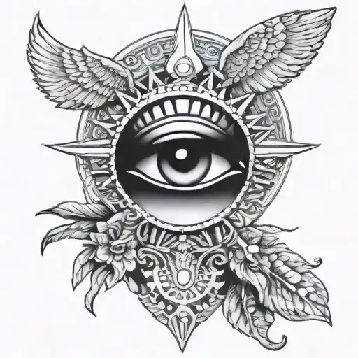 Nut Egipt God Woman And Sun Rising