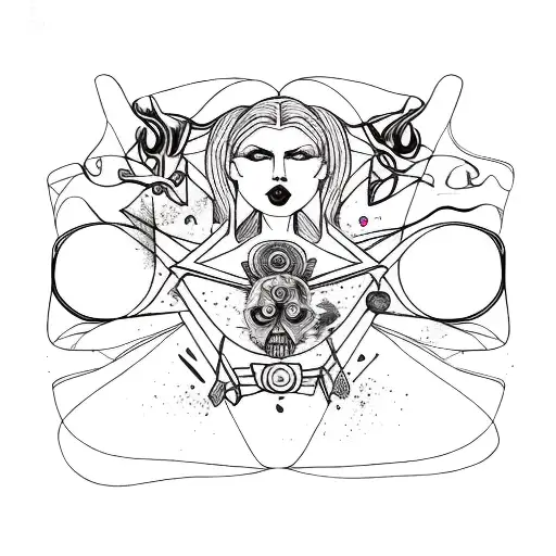 Abstract Badass Women