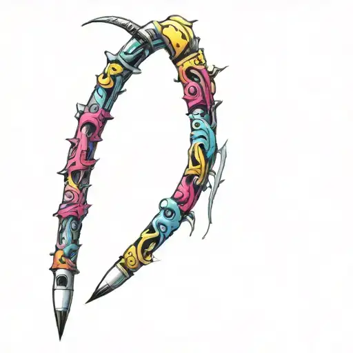 Trippy Abstract Graffiti