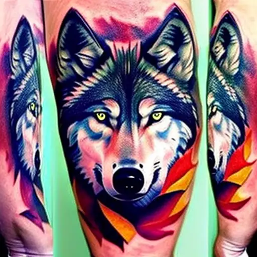 Wolf Forrest Nature Sleeve