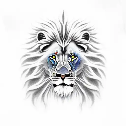 Lion And Sargatanas Demon