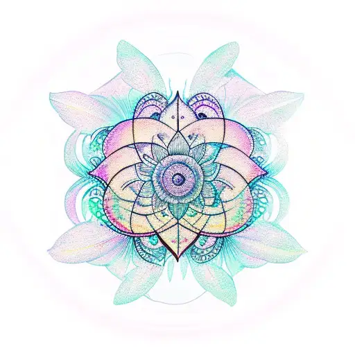 Crecent Moon Lotus Flower Pisces Dream Catcher Butterfly