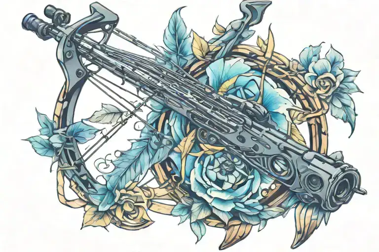 Compound Bow And Arrow Weapon