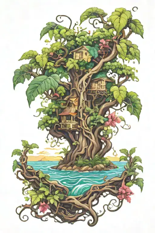 Island Tribul Vine Growing