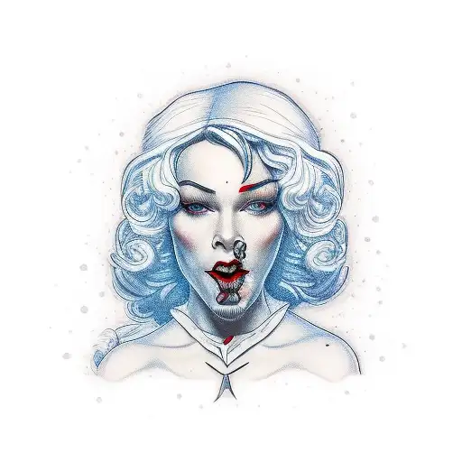 Snow White Male Eatiing Red Appl4