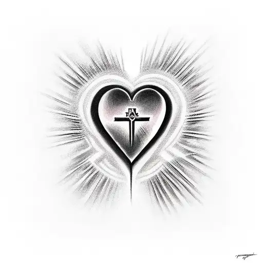 Jesus Heart Mary