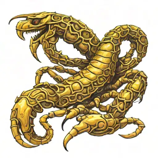 Prehispanic Art Scorpion