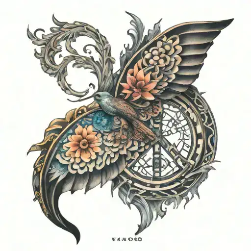 Tattoos To Represent Peace Loyaly Discipline