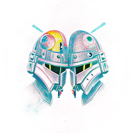 Mandalorians Fighting In Space