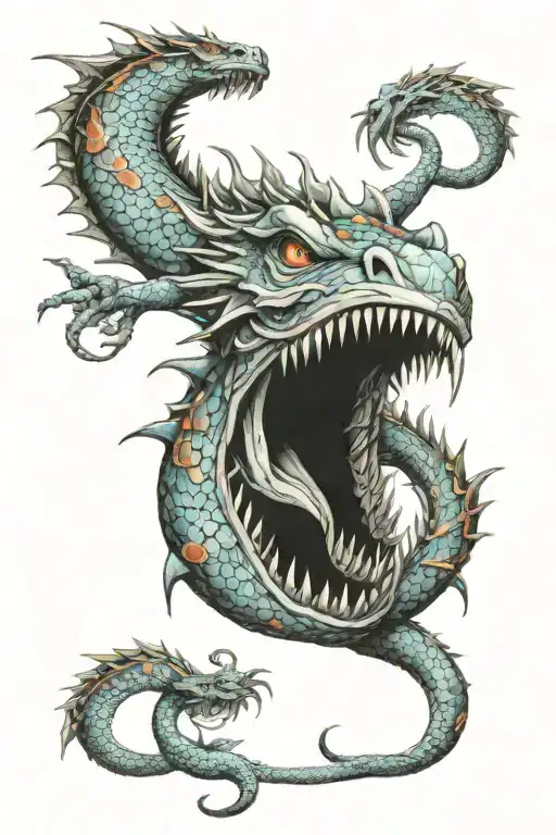 Leviathan And Dragon