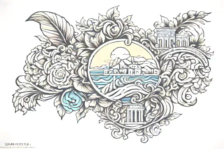 Georgia And Greece Style