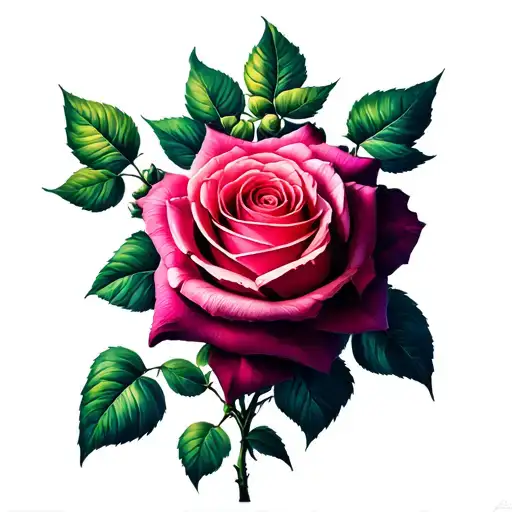 Vine Of Roses Growing