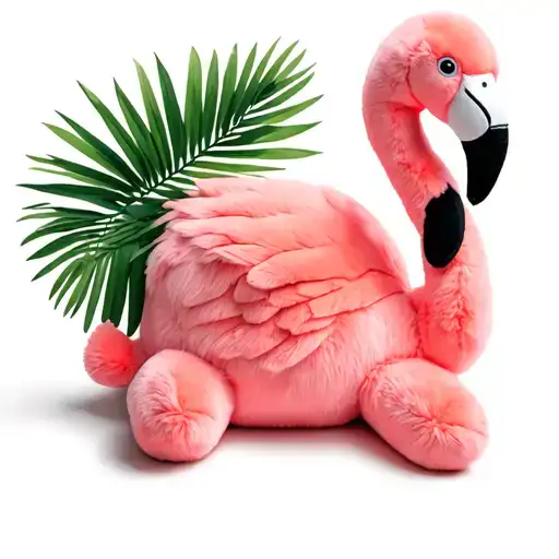 Flamingo Plush Toy For Babies Sleeping