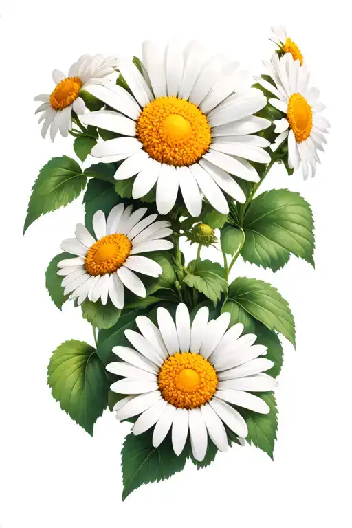 Daisy On Vine Wrapping