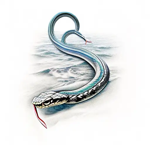 Snake As A World With Nature And Technology