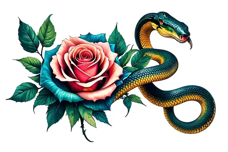 Chrissiee Aries Roses Snakes Going All