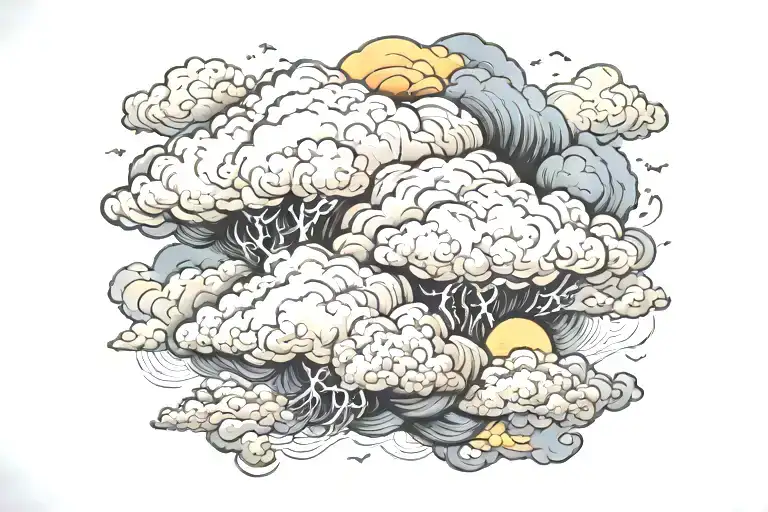 Storm Cloud Filled Sky