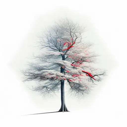 Tree Andrej Black Red Sinergy