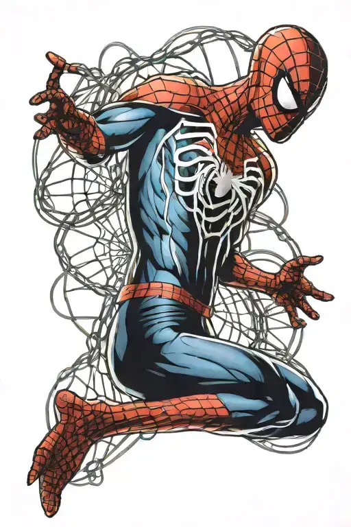 Spiderman Dna Strand