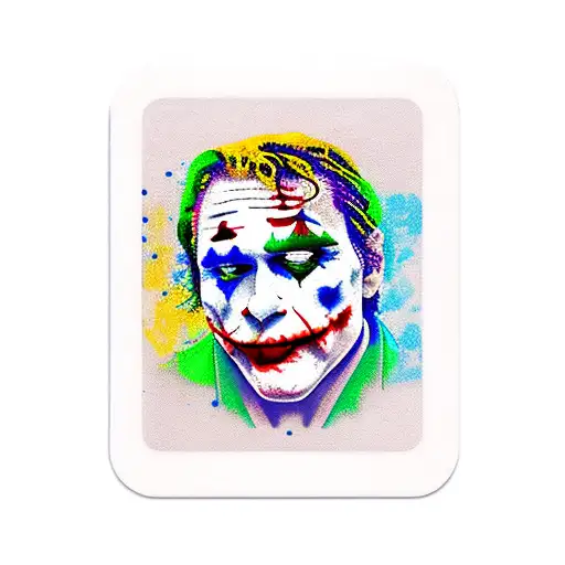 Joker Inside A Ace Card