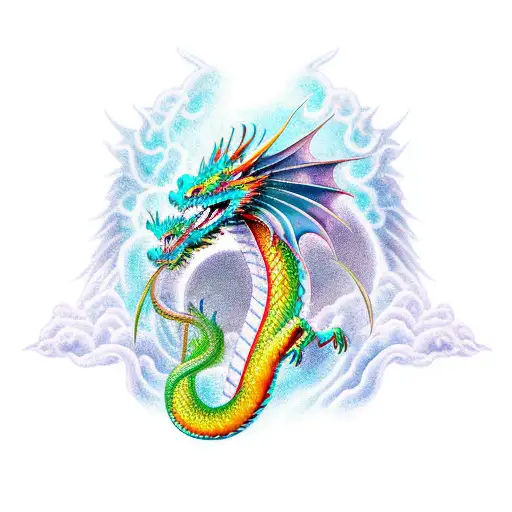 Dragon Mythical Right Shoulder